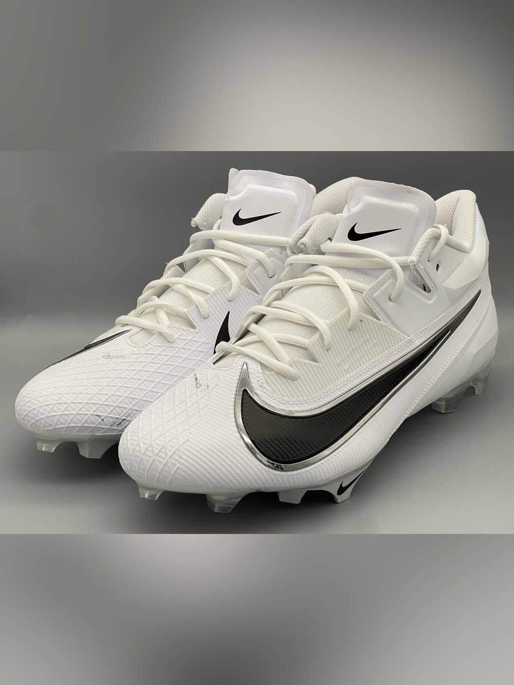 Nike Vapor Edge Elite 360 2 Football Cleats FJ6125-100 White Men’s Size 15 W NEW